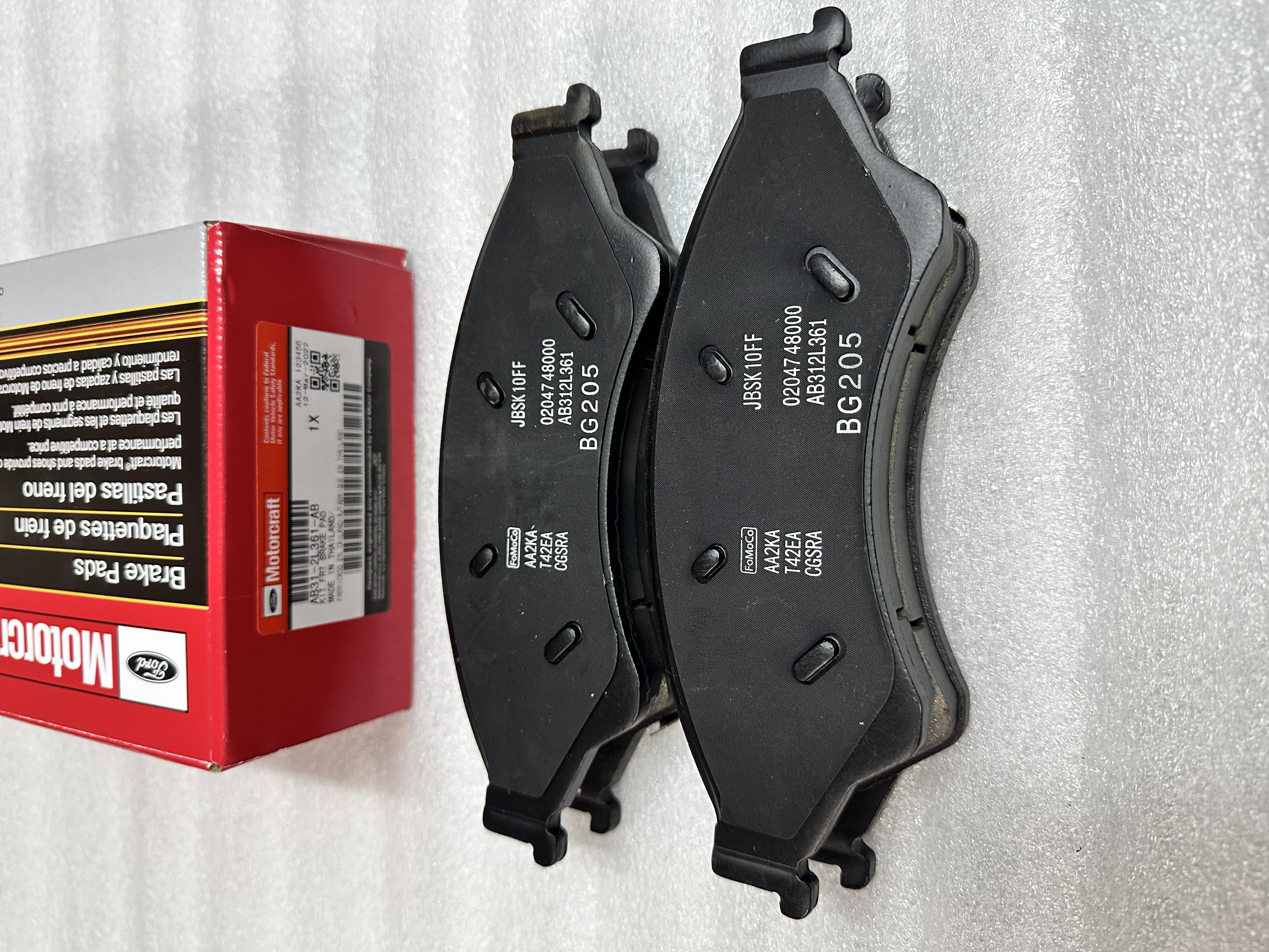 FORD RANGER MAZDA BT50 FRONT BRAKE PADS PASTILLASDE FRENO DELANTERAS
