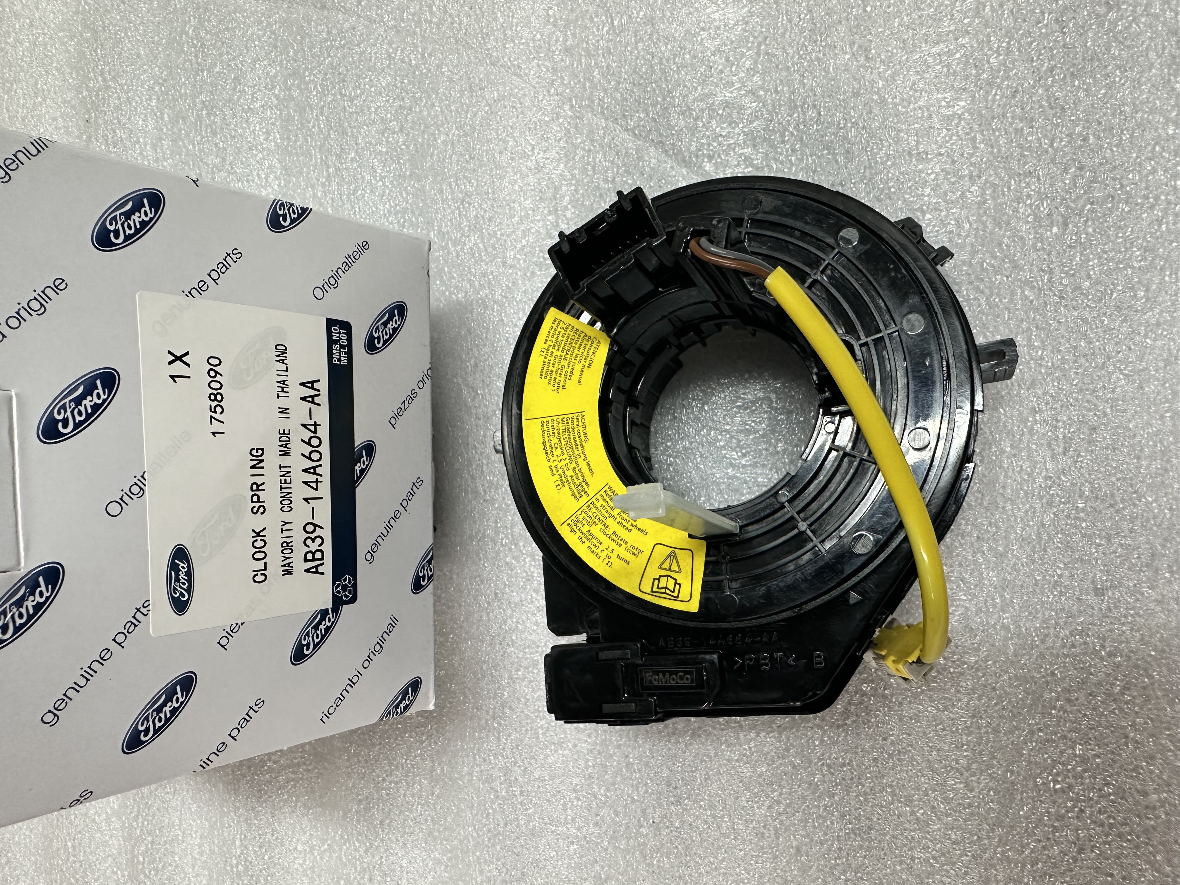 AIRBAG  CLOCK SPRING CONTACT  CONTACTO DE DE BOLSA DE AIRE FORD RANGER MAZDA BT50
