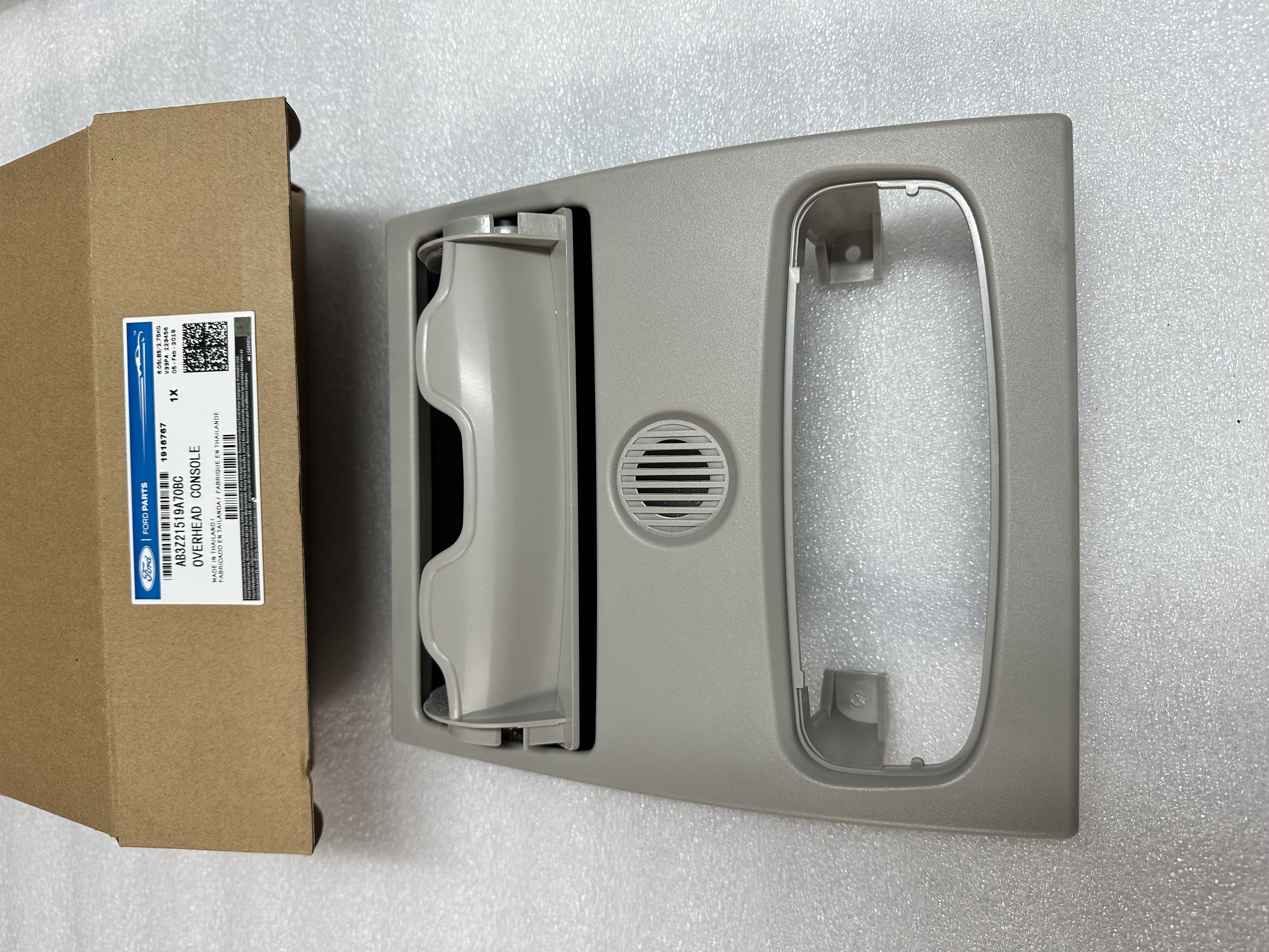 OVERHEAD CONSOLE / CONSOLA DE TECHO FORD RANGER MAZDA BT50 